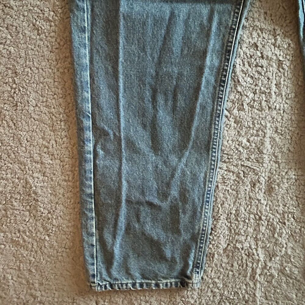 Carhartt Tradition Fit Jeans Mens 40 X 30 Blue Canvas Workwear Dadcore - Picture 5 of 16